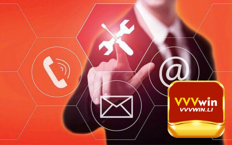 Người chơi game liên hệ VVVWIN khi có việc cần hỗ trợ.